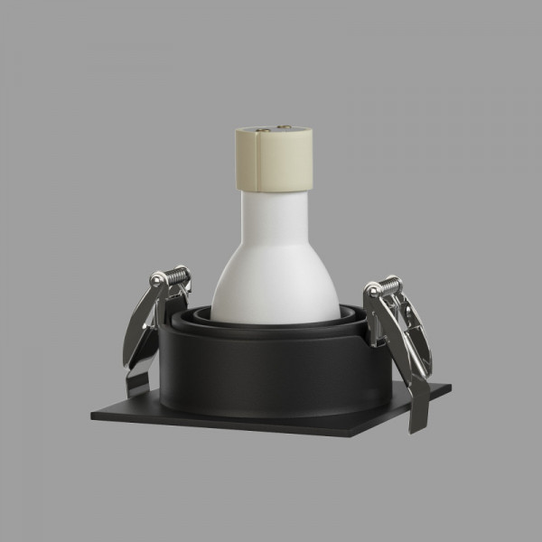 Встраиваемый светильник Elektrostandard 25015/01 GU10 черный