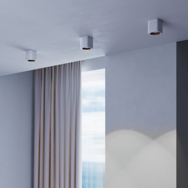 Накладной светильник Elektrostandard 25051/LED 9W 4000К белый/черный