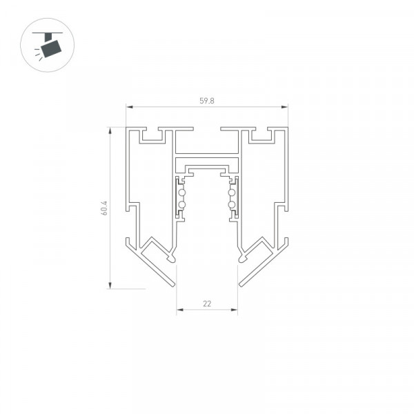 Шинопровод Arlight 047570
