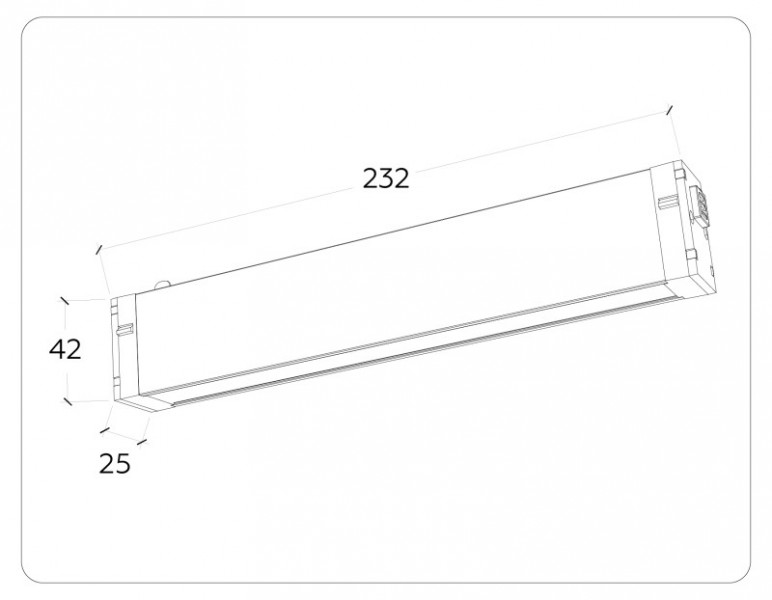 Светильник на шине Ambrella Light GL1262