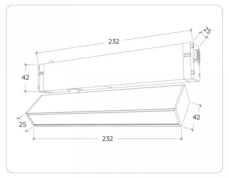 Светильник на шине Ambrella Light GL1321