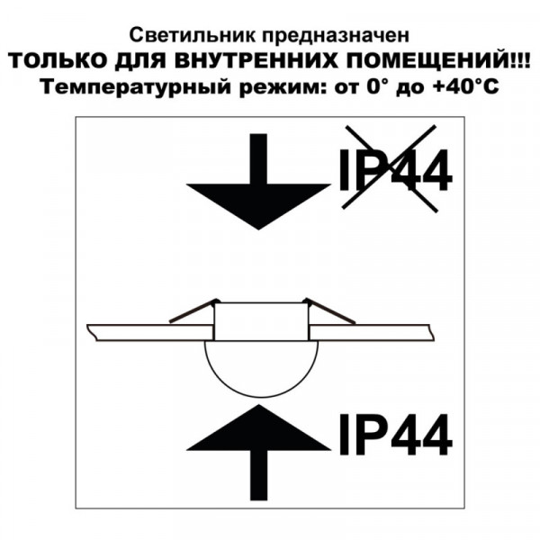 Влагозащищенный светильник Novotech 359434